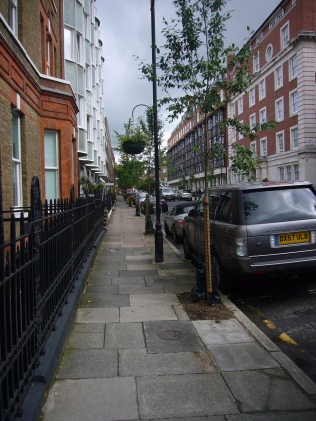 Beamont Street now with trees